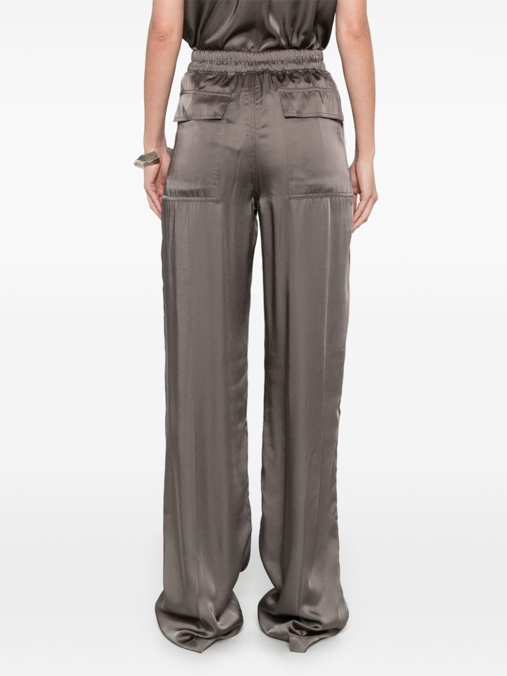 Grey Dietrich trousers Rick Owens - women - RICK OWENS Grey Dietrich trousers Rick Owens - women - RICK OWENS